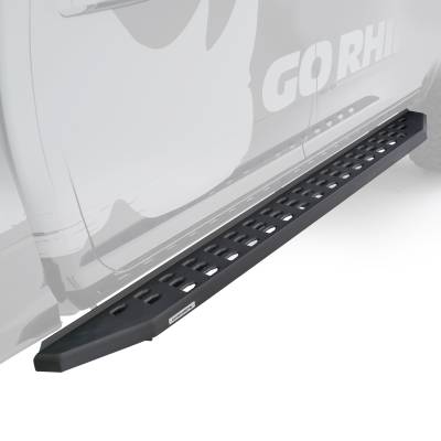 Go Rhino - Estribos RB 20 87" Ngo Text para Silverado 1500 14-17 y 2500HD / 3500HD 15-17