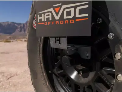 Havoc  - Relocalizador de Placa Trasera Havoc para Bronco 21-24