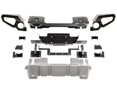 Rugged Ridge - Defensa Delantera Venator Full con Eurotubo Rugged Ridge para Wrangler JL / Gladiator 18-24 2D/4D