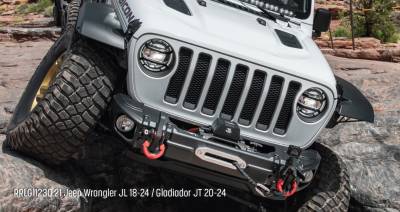 Rugged Ridge - Protectores para Faros Principales Delanteros Elite Rugged Ridge para Wrangler JL / Gladiator 18-24 2D/4D