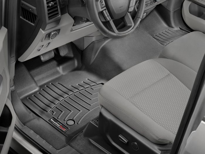 Weathertech - FloorLiner Juego de tapetes 1er, 2da fiIa Ford F-250, F-350, F-450 2012-2016