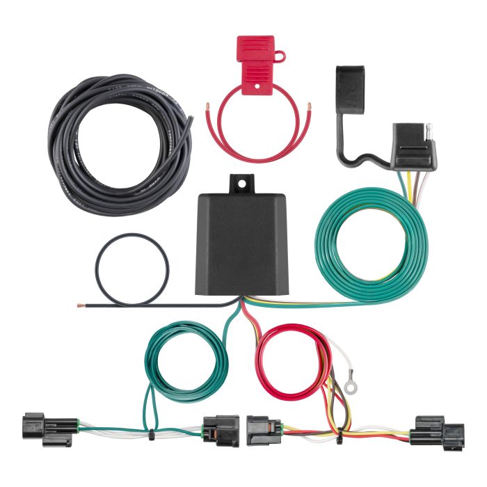 Curt Manufacturing - Custom Wiring Harness (4-Way Flat Output)