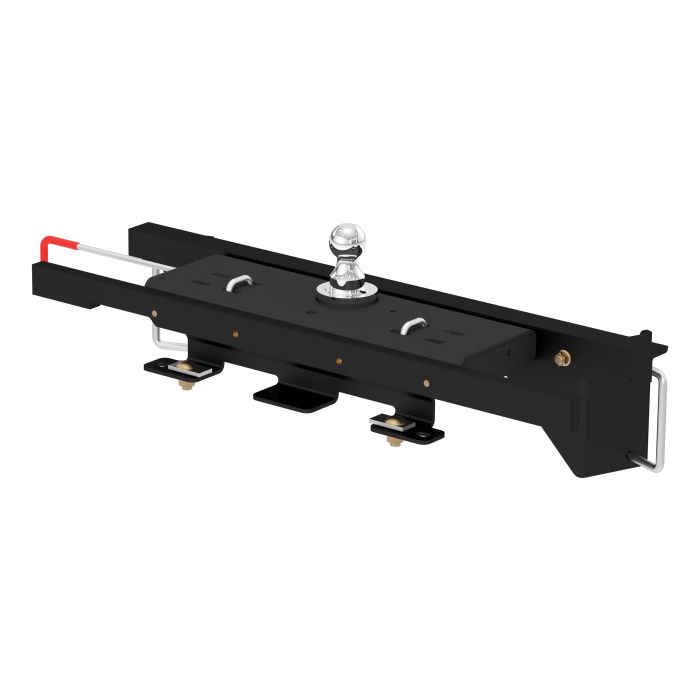 Curt Manufacturing - Double Lock Gooseneck Hitch Kit with Installation Brackets