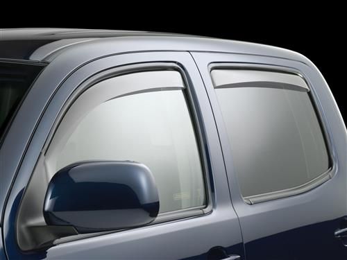 Weathertech - Deflector ventana lateral delantero y posterior Chevrolet Colorado 2015-2018