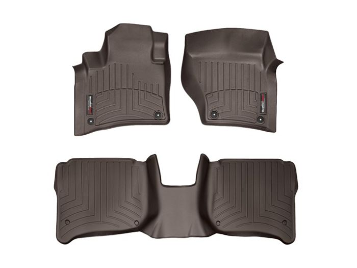 Weathertech - FloorLiner Juego de tapetes 1era, 2da fila Volkswagen Touraeg 2013-2017