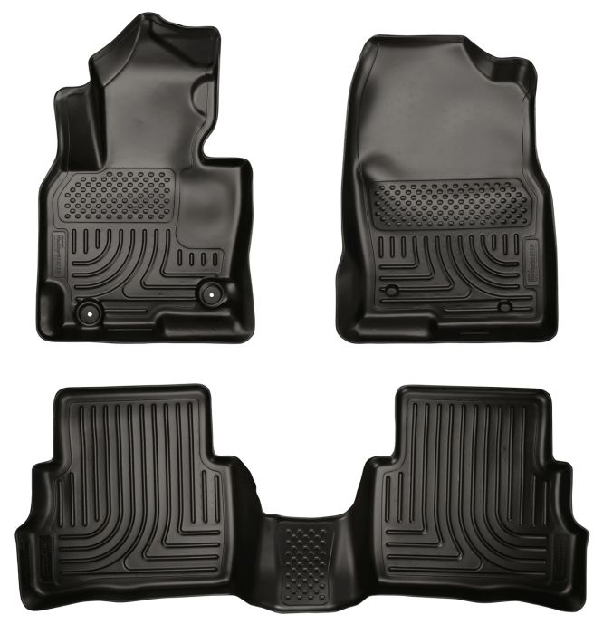 Husky Liners - Floor Liners Husky 1ra y 2da Fila Negro Mazda CX-5 13-16