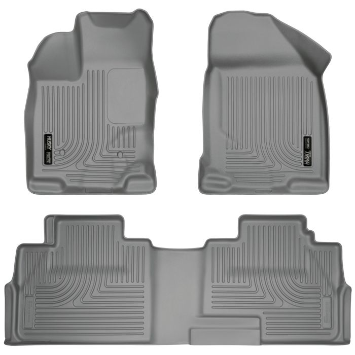 Husky Liners - Floor Liners Husky 1ra y 2da Fila Gris Edge 07-14