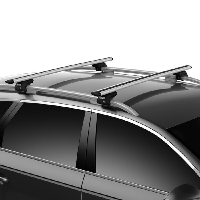 Thule - Wingbar EVO Plata Tucson, Sportage, Tang (Riel Pegado)