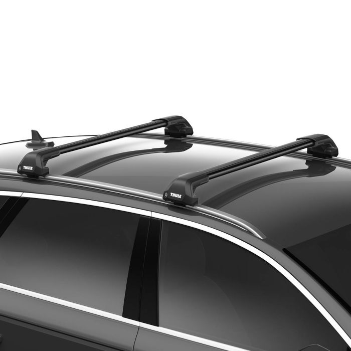 Thule - Wingbar EDGE Negra Audi A3 Sportback 13-19 (HB/Riel Pegado)