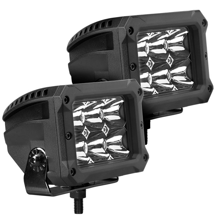 Go Rhino - Faro Rectangular GR Bright Series de 6 leds 1 Par Flood