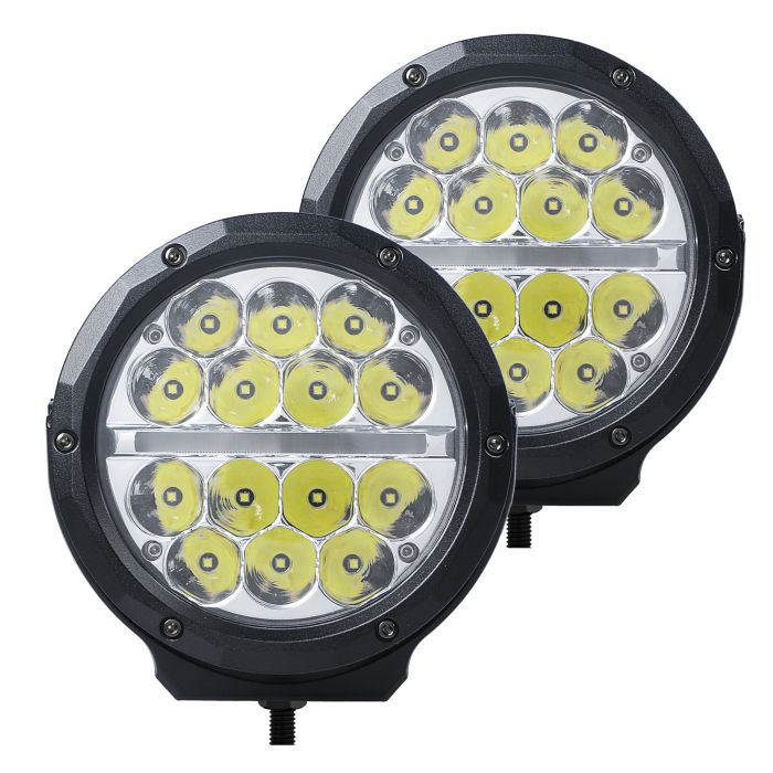 Go Rhino - Faros Redondos 6" GR Bright Series 1 Par Spot