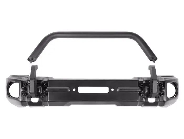 Rugged Ridge - Defensa Delantera Stubby Arcus con Eurotubo Rugged Ridge para Wrangler JK 07-18 2D/4D