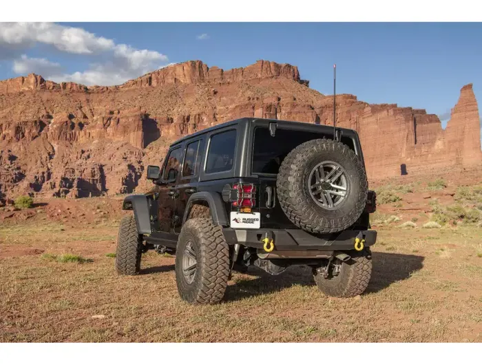 Rugged Ridge - Defensa Trasera HD Rugged Ridge para Wrangler JL 18-24 2D/4D