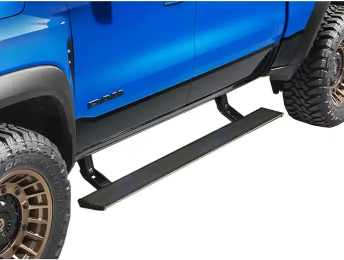 AMP Research - Estribos Electricos Powerstep Xtreme AMP para Wrangler JK 07-18 (2 puertas)