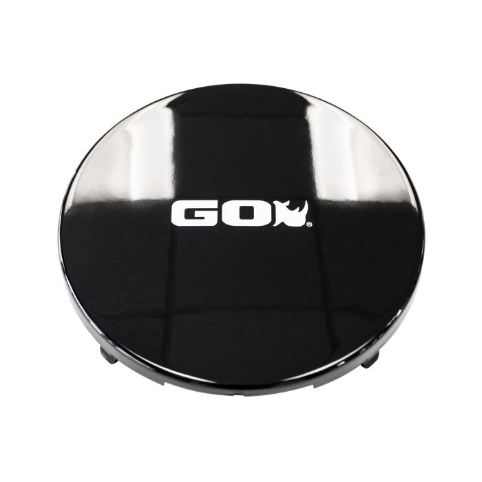 Go Rhino - Cubierta para faros Go Rhino MAXROUND de 9" Negra