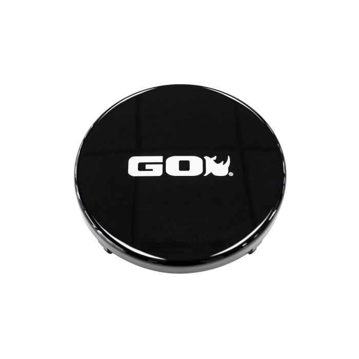 Go Rhino - Cubierta para faros Go Rhino MAXROUND de 7" Negra