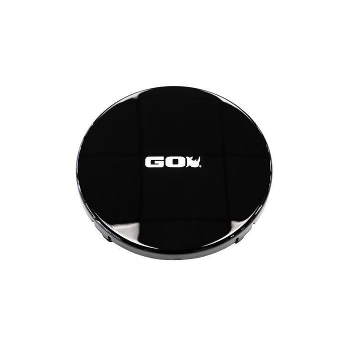 Go Rhino - Cubierta para faro Round Bright Series Go Rhino de 6" Negra