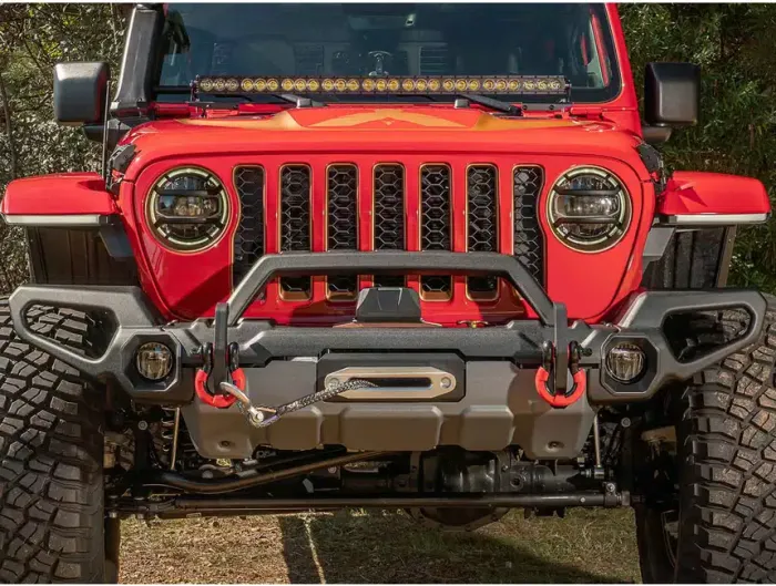 Rugged Ridge - Defensa Delantera Venator Full con Eurotubo Rugged Ridge para Wrangler JL / Gladiator 18-24 2D/4D