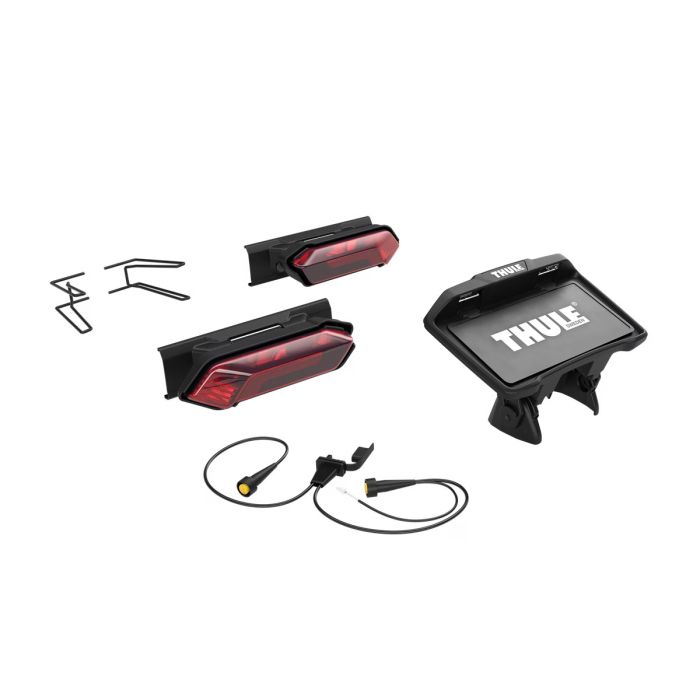 Thule - Kit de Luces y portaplaca para portabicileta Thule Verse