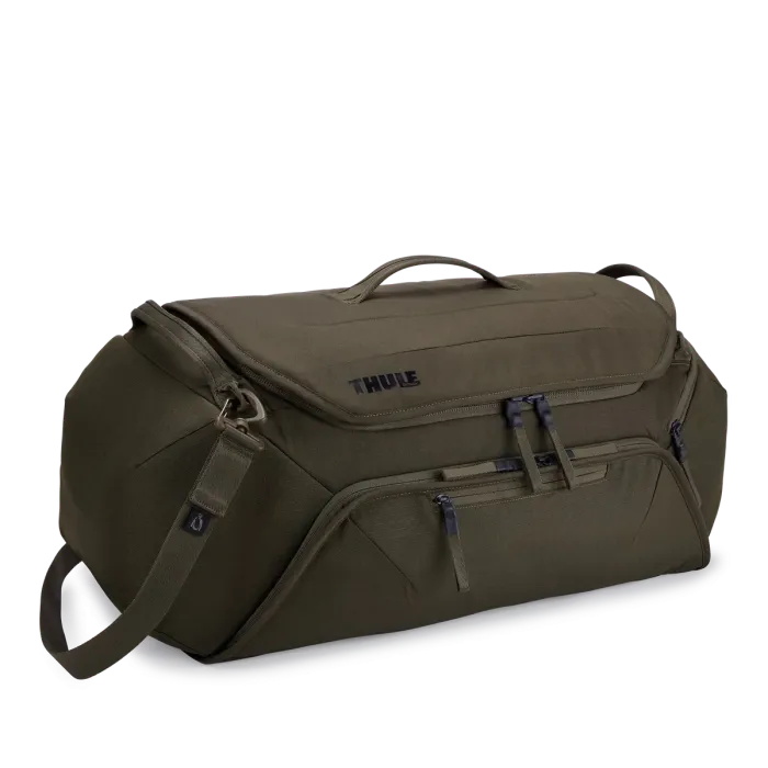 Thule - Mochila para Ciclismo RoundTrip Duffel Deep Khaki