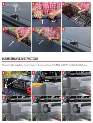 Roll N Lock - Tapa Retractil Serie M Silverado / Sierra 1500 14-18 5.9' Dob Cab - Image 3