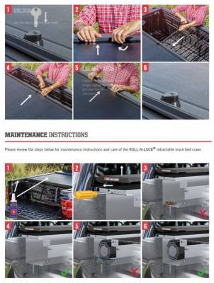 Roll N Lock - Tapa Retractil Serie M Silverado / Sierra 1500 07-14 Dob Cab  5.9' - Image 3