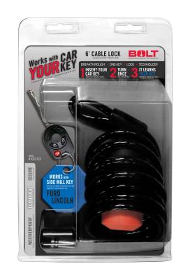 BOLT - CABLE CON CANDADO BOLT RECEPTOR 6FT. FORD - Image 1