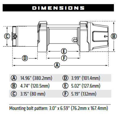 Warn - Winch Warn VRX 45 Powersport (Cuerda de Acero) - Image 5