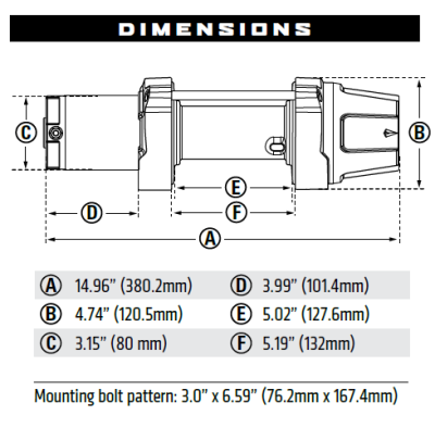 Warn - Winch Warn Vrx 45-s Powersport (Cuerda Sintetica) - Image 5