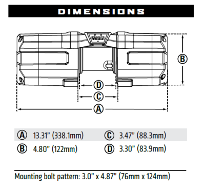 Warn - Winch Warn Axon 35 Powersport (Cuerda de Acero) - Image 6