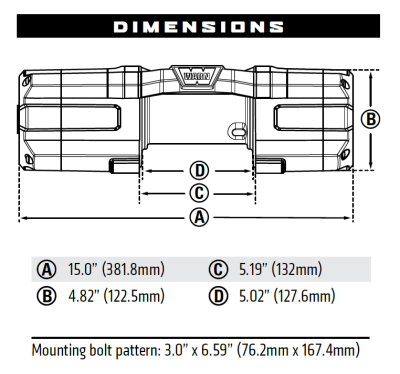 Warn - Winch Warn Axon 55-S Powersport (Cuerda Sintética) - Image 4