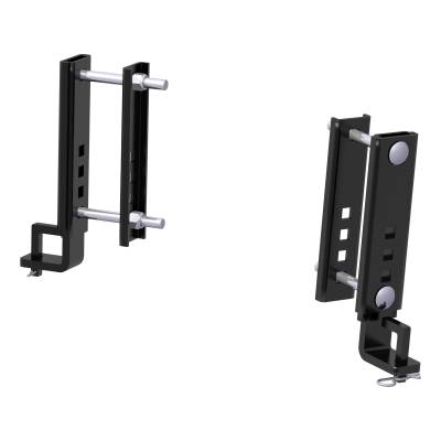 Curt Manufacturing - Replacement TruTrack 6" Adjustable Support Brackets (2-Pack) - Image 1