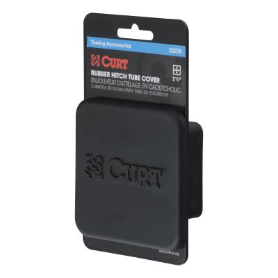 Curt Manufacturing - 2-1/2" Rubber Hitch Tube Cover (Packaged) - Image 2