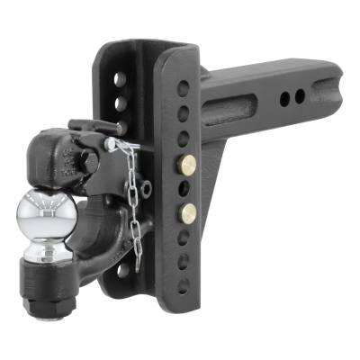 Curt Manufacturing - Adjustable Channel Mount with 2-5/16" Ball & Pintle (2-1/2" Shank, 20,000 lbs.) - Image 1