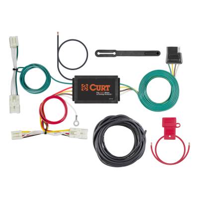 Curt Manufacturing - Custom Wiring Harness (4-Way Flat Output) - Image 1