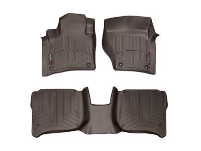 Weathertech - FloorLiner Juego de tapetes 1era, 2da fila Volkswagen Touraeg 2013-2017 - Image 1