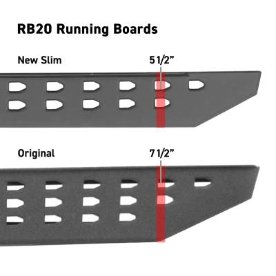 Go Rhino - Estribos RB 20 Slim 80" Pol para NP300 16-24 Dob Cab - Image 6