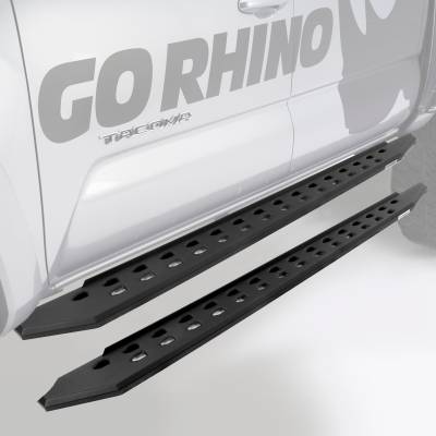 Go Rhino - Estribos RB 20 Slim 80" Pol para NP300 16-24 Dob Cab - Image 9