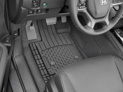 Weathertech - Tapetes 1ra y 2da Fila (3pzas) Negro Semi-Universales 11AVMOTHSB - Image 4