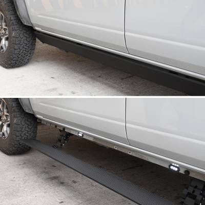 Go Rhino - Estribos electricos GR Pol para Silverado / Sierra 1500 14-18 Crew Cab - Image 8