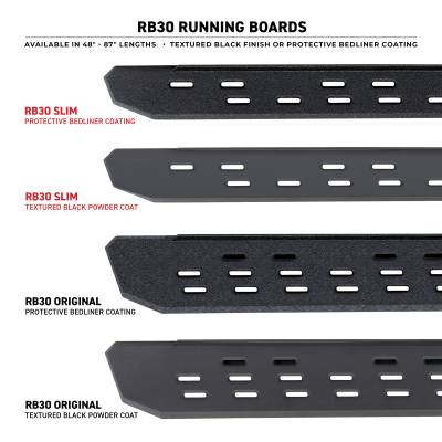 Go Rhino - Estribos RB30  87" Pol  para  F-250 / F-350 / F-450 SD 99 - 16 Sup Cab/Crew - Image 5