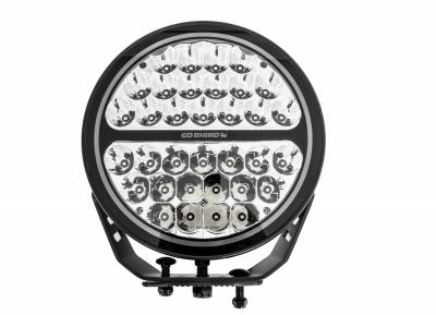 Go Rhino - Faros MAXROUND 9" GR Blackout Series 1 Par Spot - Image 2