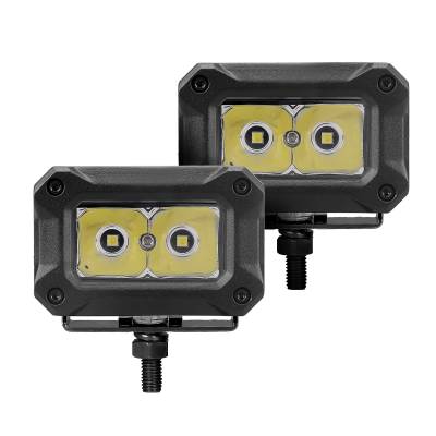 Go Rhino - Faro Rectangular GR Bright Series de 2 leds 1 Par Spot - Image 2