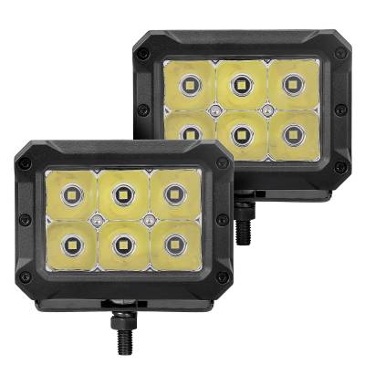 Go Rhino - Faro Rectangular GR Bright Series de 6 leds 1 Par Flood - Image 2