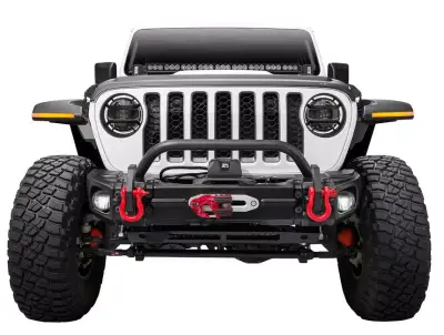 Rugged Ridge - Defensa Delantera Stubby Arcus con Eurotubo Rugged Ridge para Wrangler JK 07-18 2D/4D - Image 3