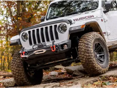 Rugged Ridge - Defensa Delantera Stubby Arcus Rugged Ridge para Wrangler JL / Gladiator 18-24 2D/4D - Image 10