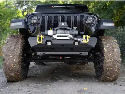 Rugged Ridge - Defensa Delantera XOR Sin Skidplate Rugged Ridge para Wrangler JL / Gladiator 18-24 2D/4D - Image 3