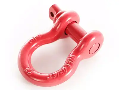 Rugged Ridge - Shackles 5/8" 6000 libras (Par) Galvanizado c/pin rojo Rugged Ridge Aplicación Universal - Image 2