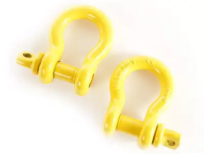 Rugged Ridge - Shackles 5/8" 6000 libras (Par) Galvanizado c/pin rojo Rugged Ridge Aplicación Universal - Image 10