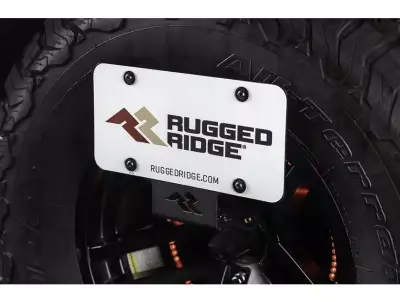 Rugged Ridge - Relocalizador de Placa Rugged Ridge para Wrangler JL / Gladiator 18-24 2D/4D - Image 7